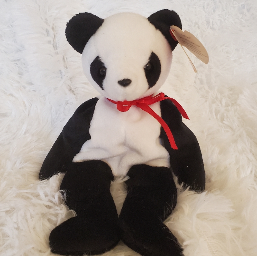 "Fortune" rare vintage retired Ty beanie baby